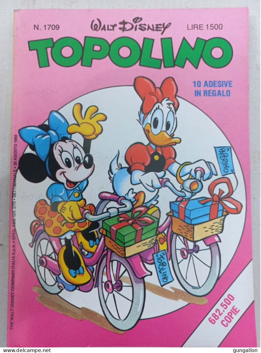 Topolino (Mondadori 1988) N. 1709 - Disney