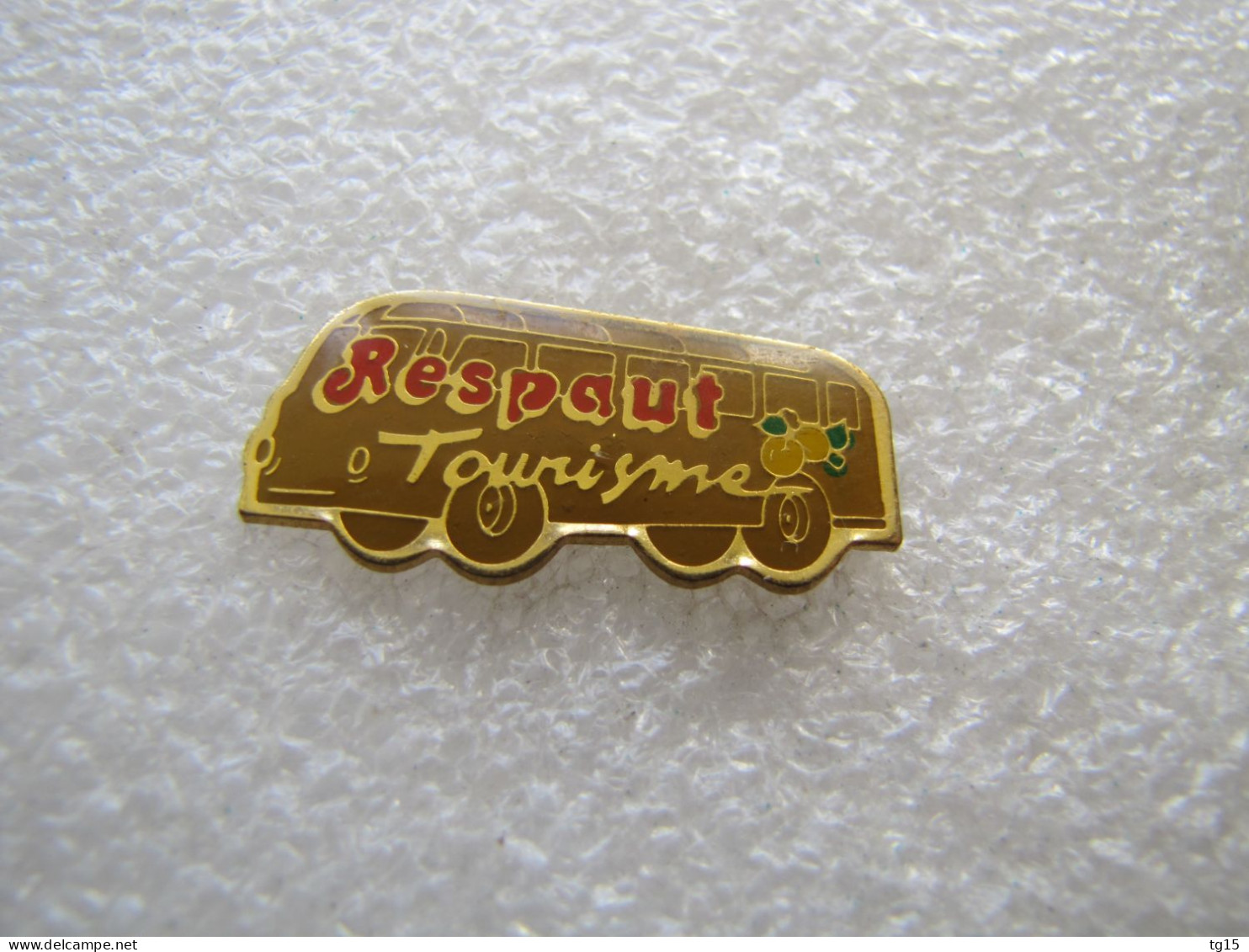 PIN'S   BUS  AUTOBUS   RESPAUT   TOURISME - Transportation