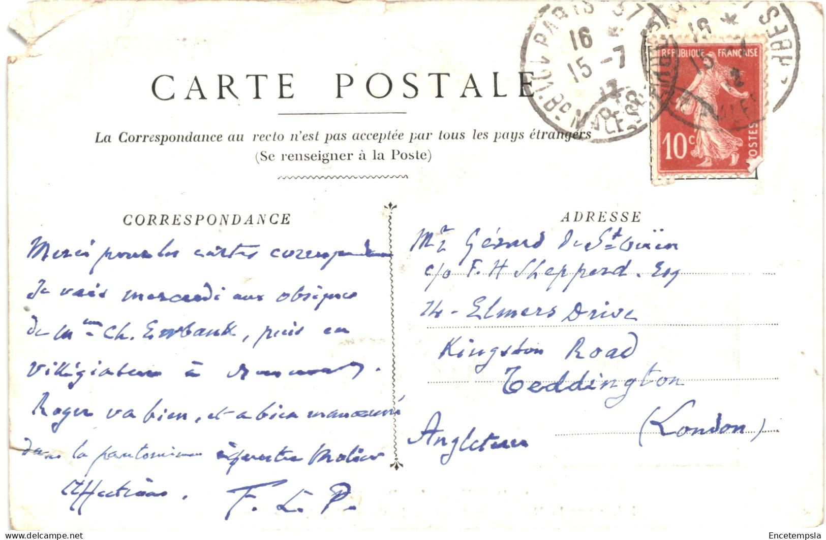 CPA Carte Postale France Le Bas Meudon Illustration De Pavy 1912 VM80863 - Meudon