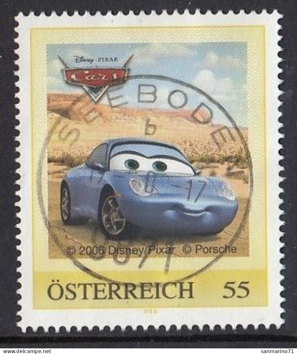 AUSTRIA 73,personal,used,hinged,cars - Timbres Personnalisés