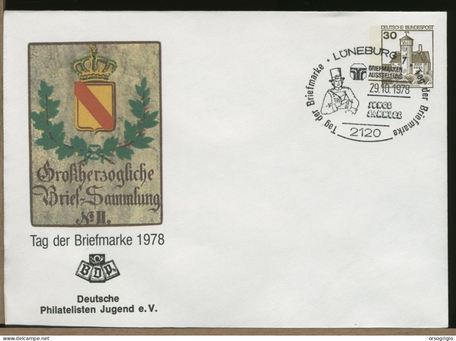 GERMANY - DEUTSCHE - FDC 1978 - TAG DER BRIEFMARKE   N° 3 - 1971-1980