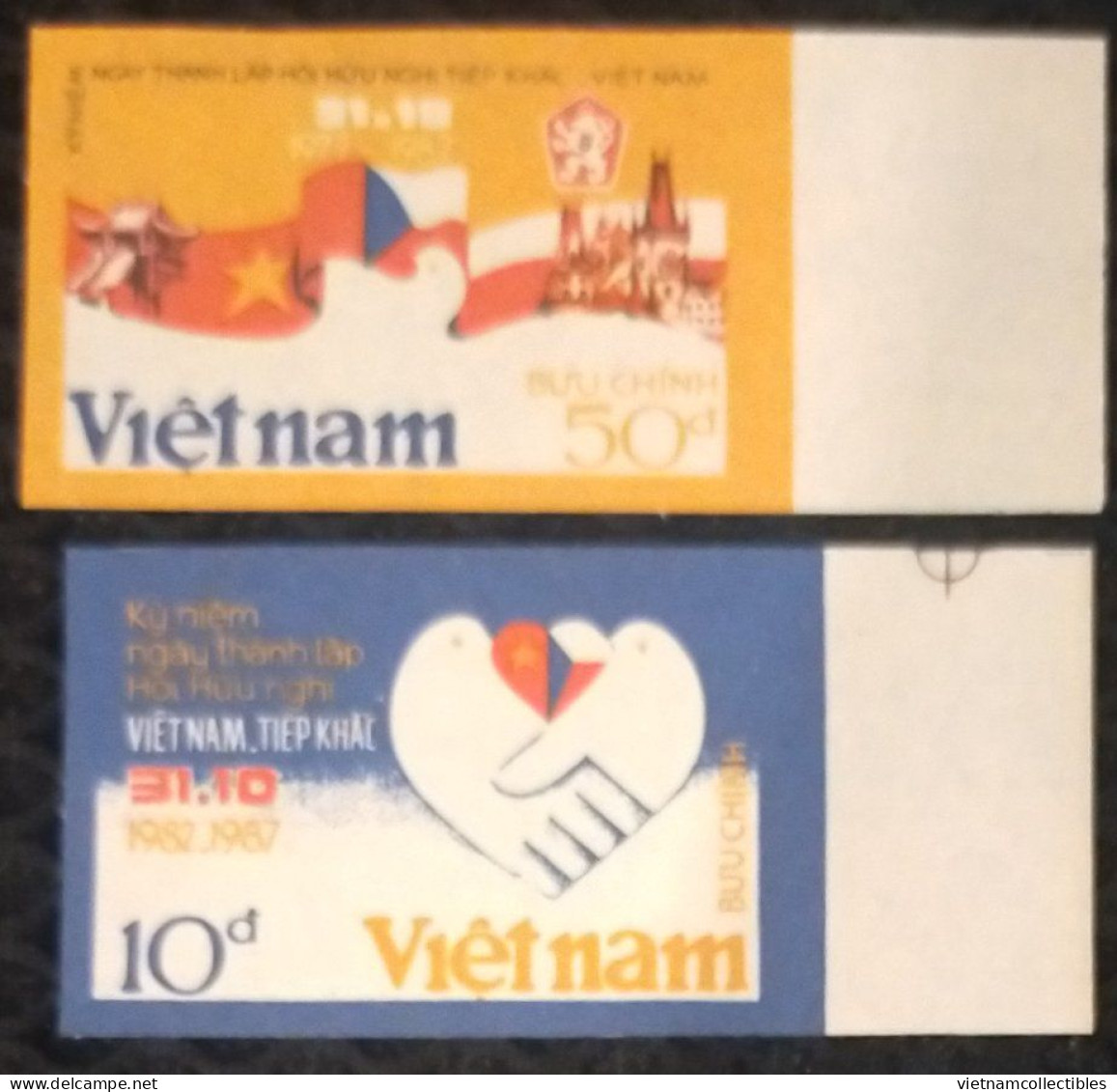 Vietnam MNH Imperf Stamps 1987 : 5th Anniversary Of Viet Nam Czechslovakian Friendship Treaty (Ms526) - Viêt-Nam