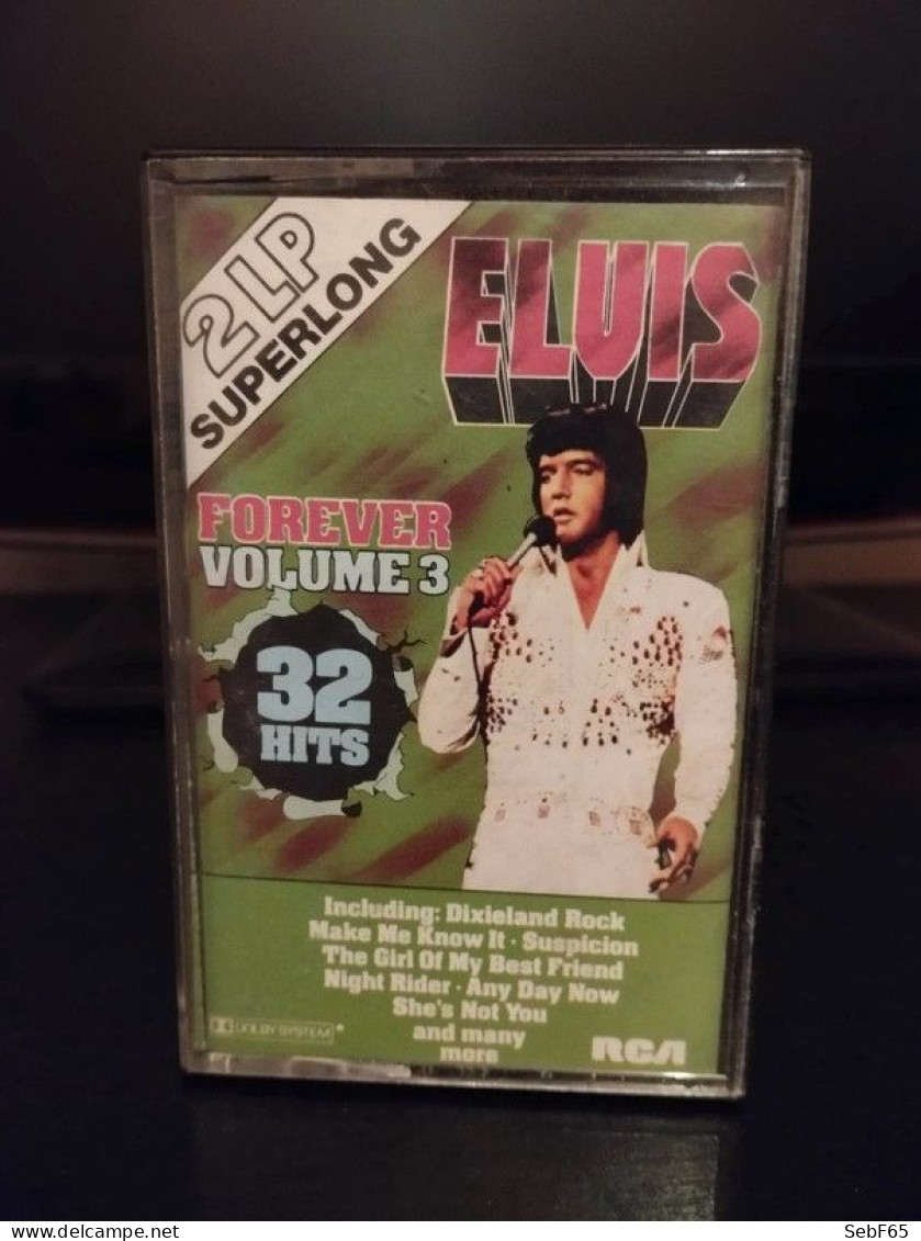 Cassette Audio Elvis - Forever Volume 3 (1982) - Audio Tapes