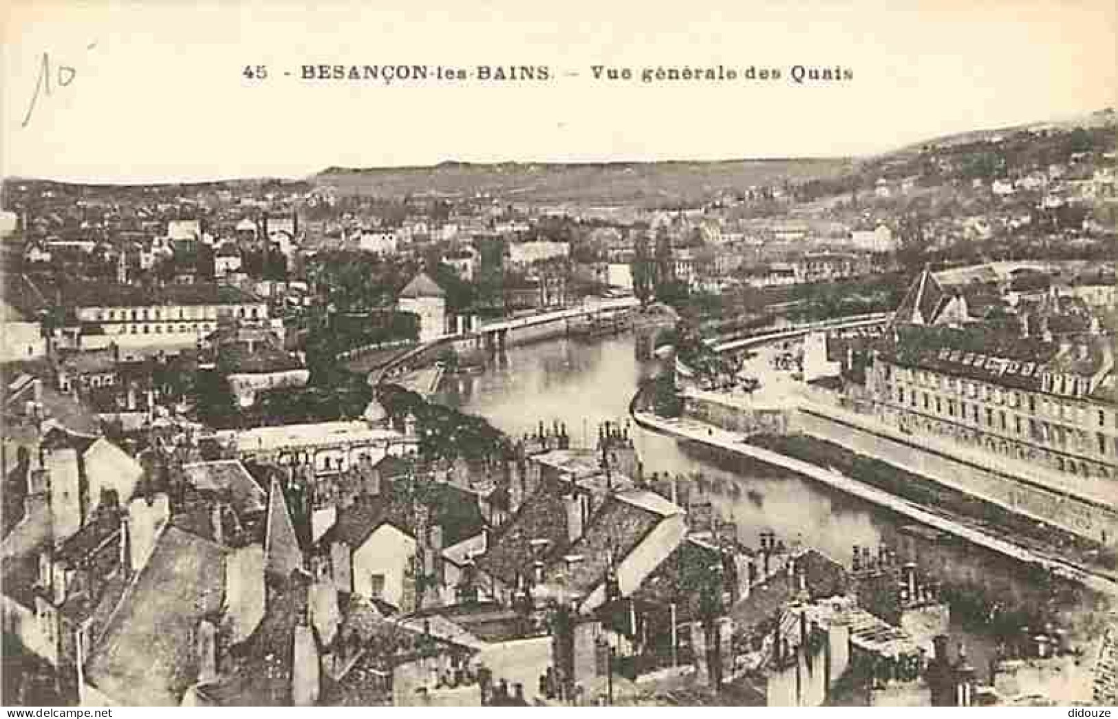 25 - Besançon - Vue Générale Des Quais - Carte Neuve - CPA - Voir Scans Recto-Verso - Besancon