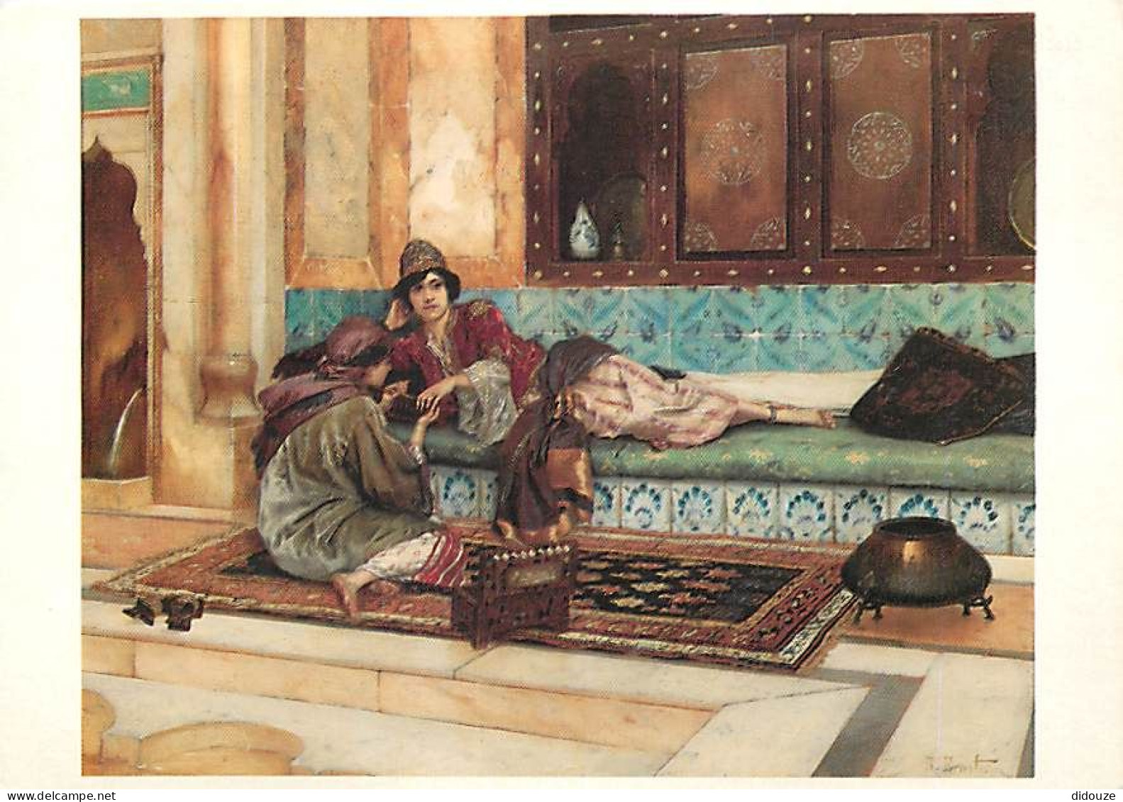 Art - Peinture - Rudolf Ernst - Beauté Orientale - CPM - Carte Neuve - Voir Scans Recto-Verso - Peintures & Tableaux