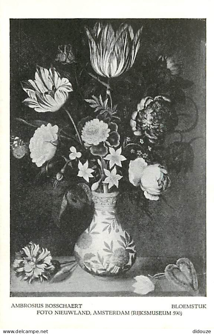 Art - Peinture - Ambrosius Bosschaert - Bloemstuk - Fleurs - Nature Morte - CPM - Carte Neuve - Voir Scans Recto-Verso - Paintings