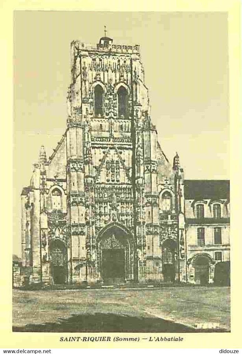 80 - Saint Riquier - L'Abbatiale - Carte Neuve - CPM - Voir Scans Recto-Verso - Saint Riquier