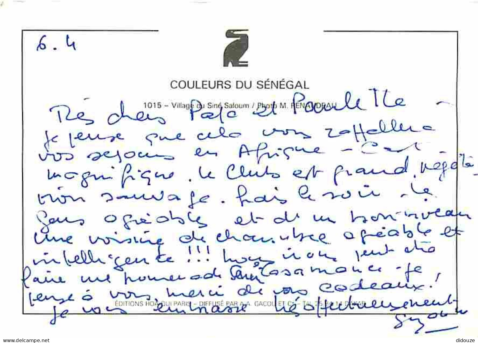 Sénégal - Siné Saloum - CPM - Voir Scans Recto-Verso - Senegal