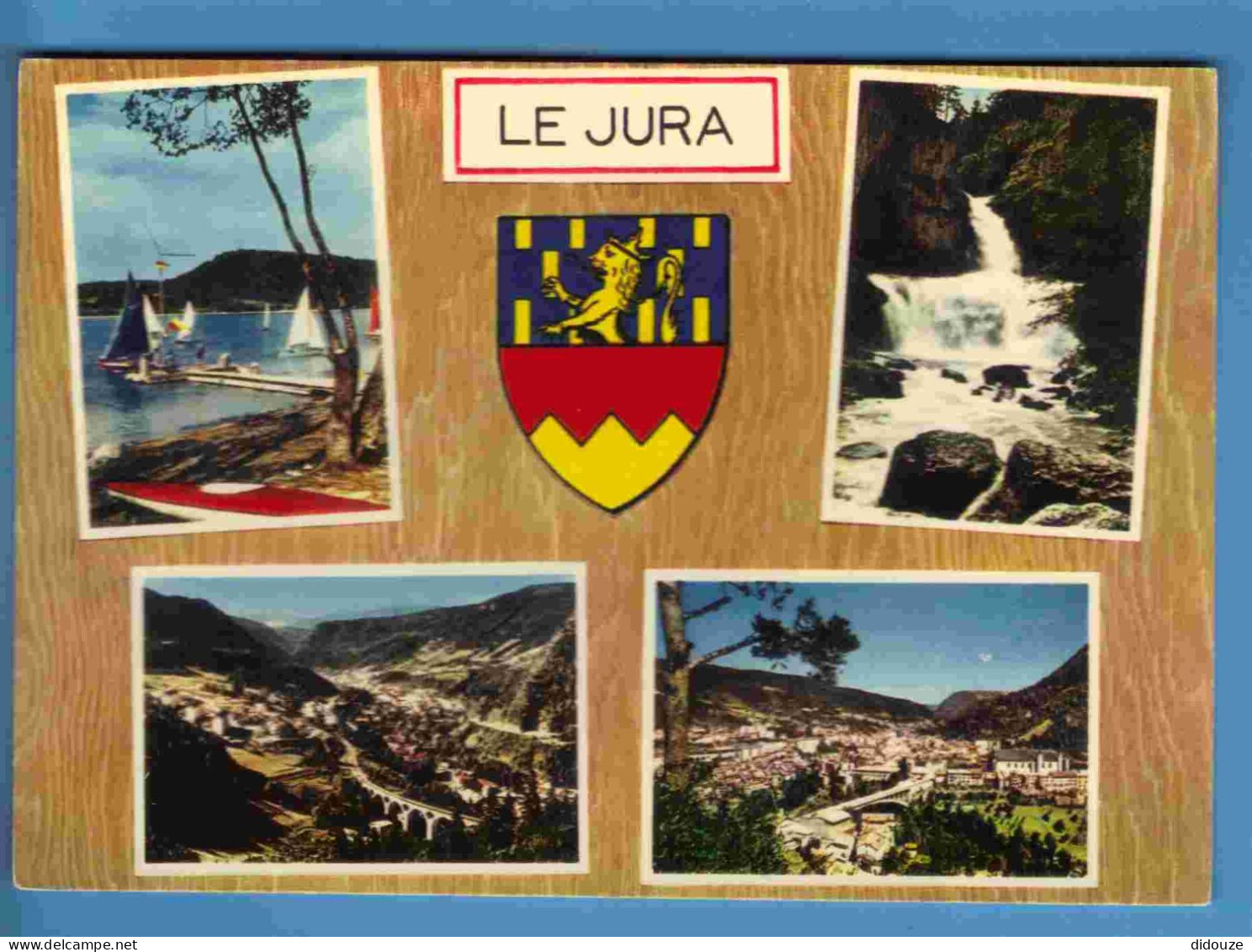 39 - Jura - Multivues - Carte Vierge - Other & Unclassified