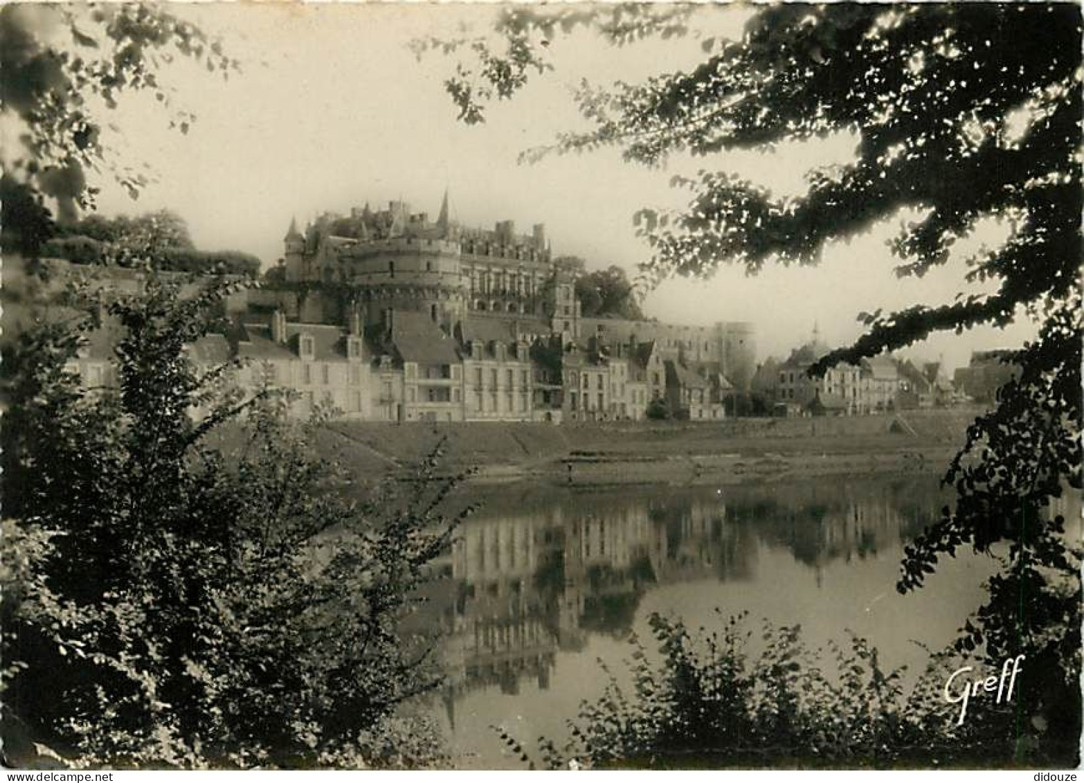 37 - Amboise - Le Château Encadré Dans La Verdure - CPSM Grand Format - Carte Neuve - CPM - Voir Scans Recto-Verso - Amboise