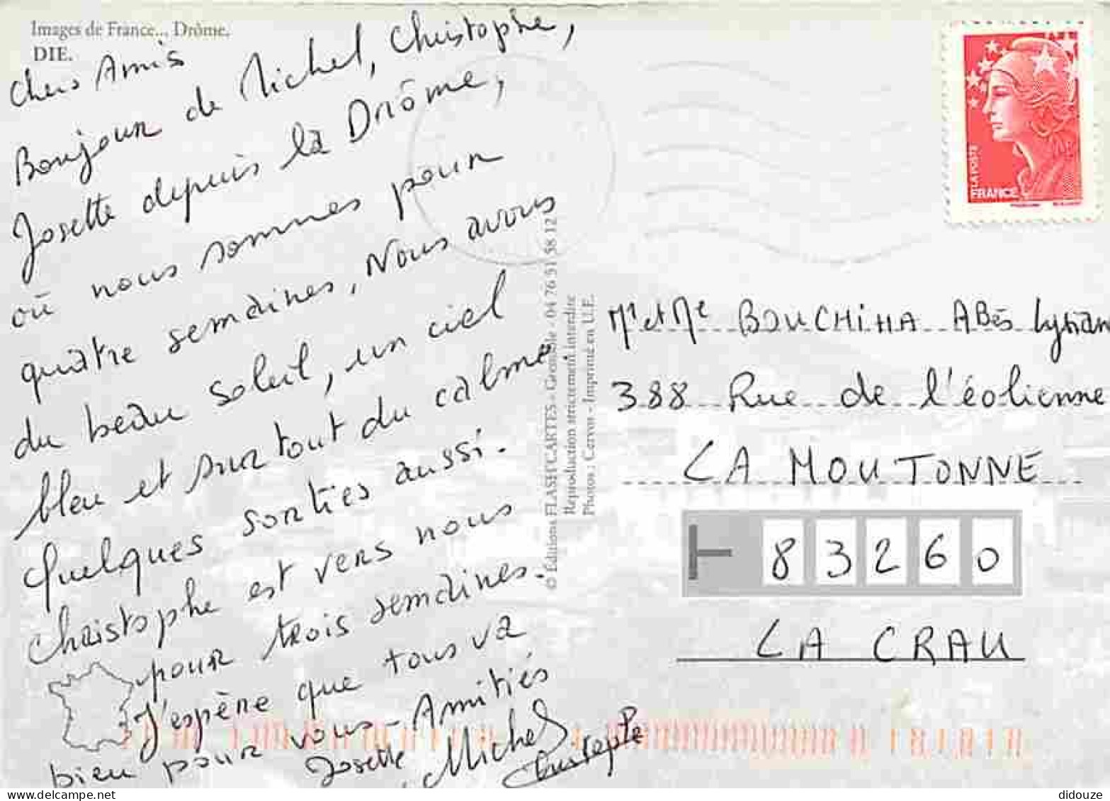 26 - Die - Multivues - Moutons - Marché - CPM - Voir Scans Recto-Verso - Die