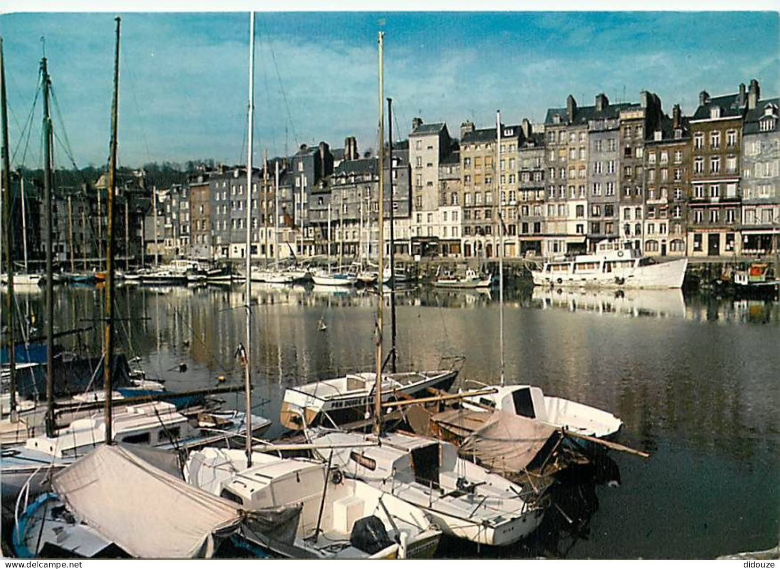 14 - Honfleur - Le Vieux-Bassin Crée Sous Louis XIV Et Le Quai Sainte-Catherine - Bateaux - Flamme Postale De Blonville  - Honfleur