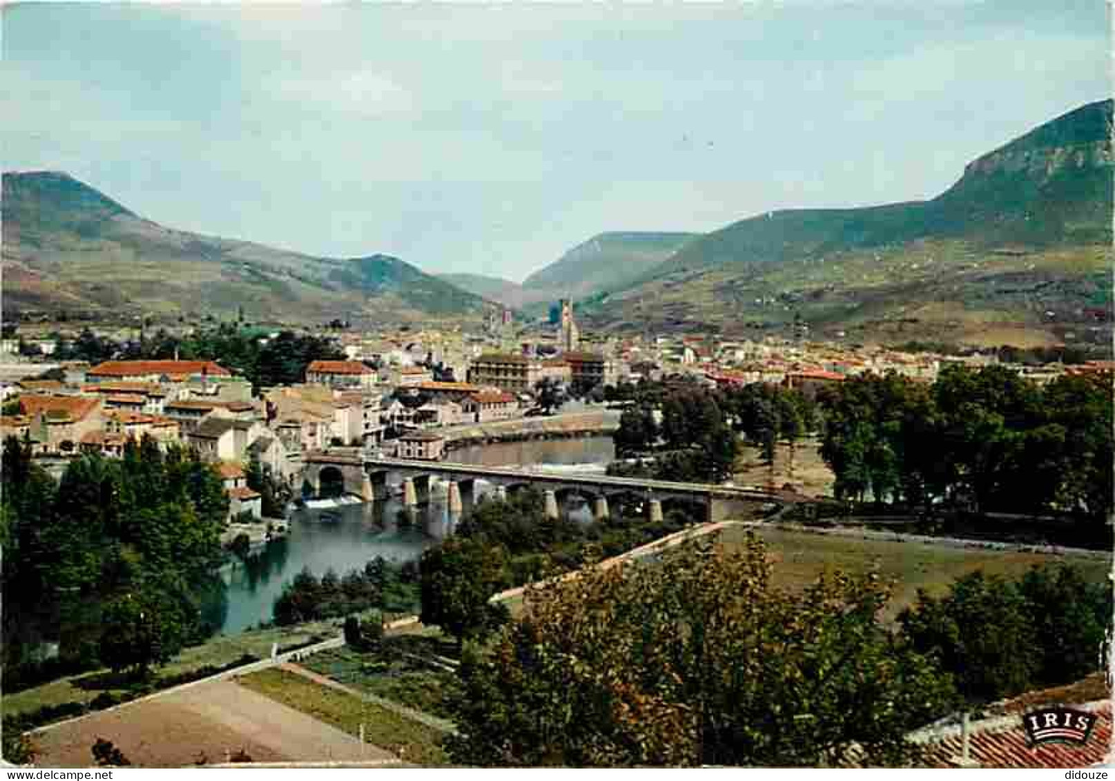 12 - Millau - Vue Générale - Le Pont Lerouge Sur Le Tarn - Flamme Postale - CPM - Voir Scans Recto-Verso - Millau