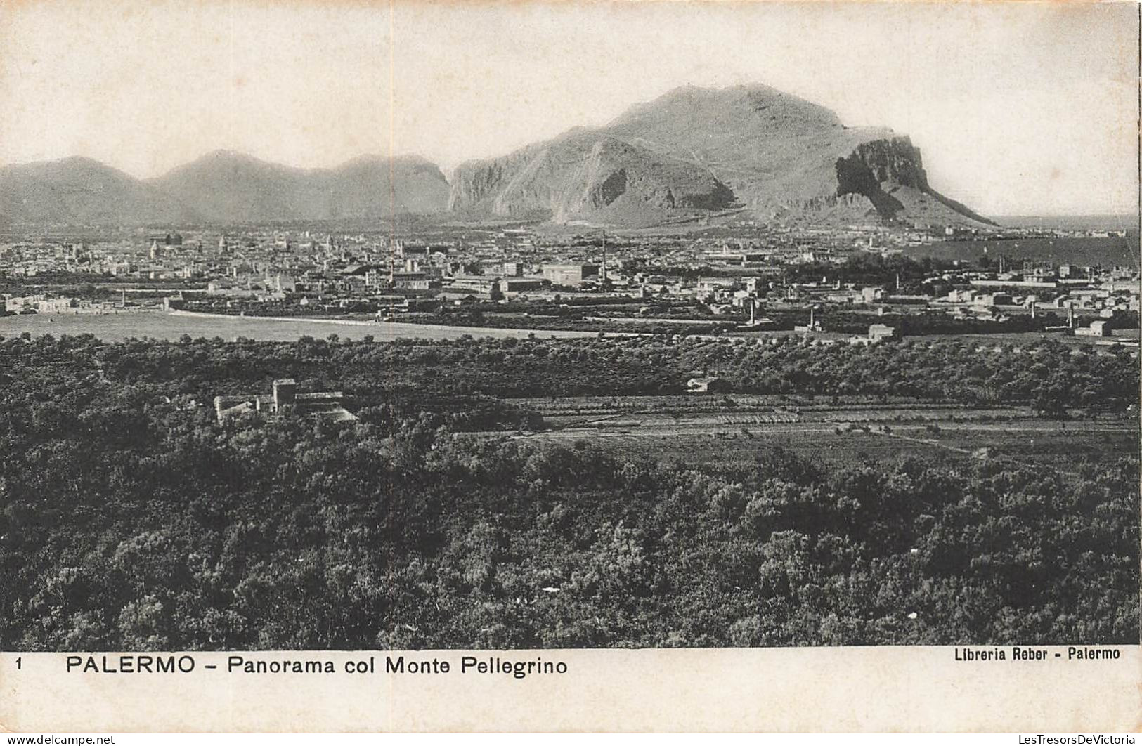 ITALIE - Palermo - Panorama Col Monte Pellegrino - Carte Postale - Palermo