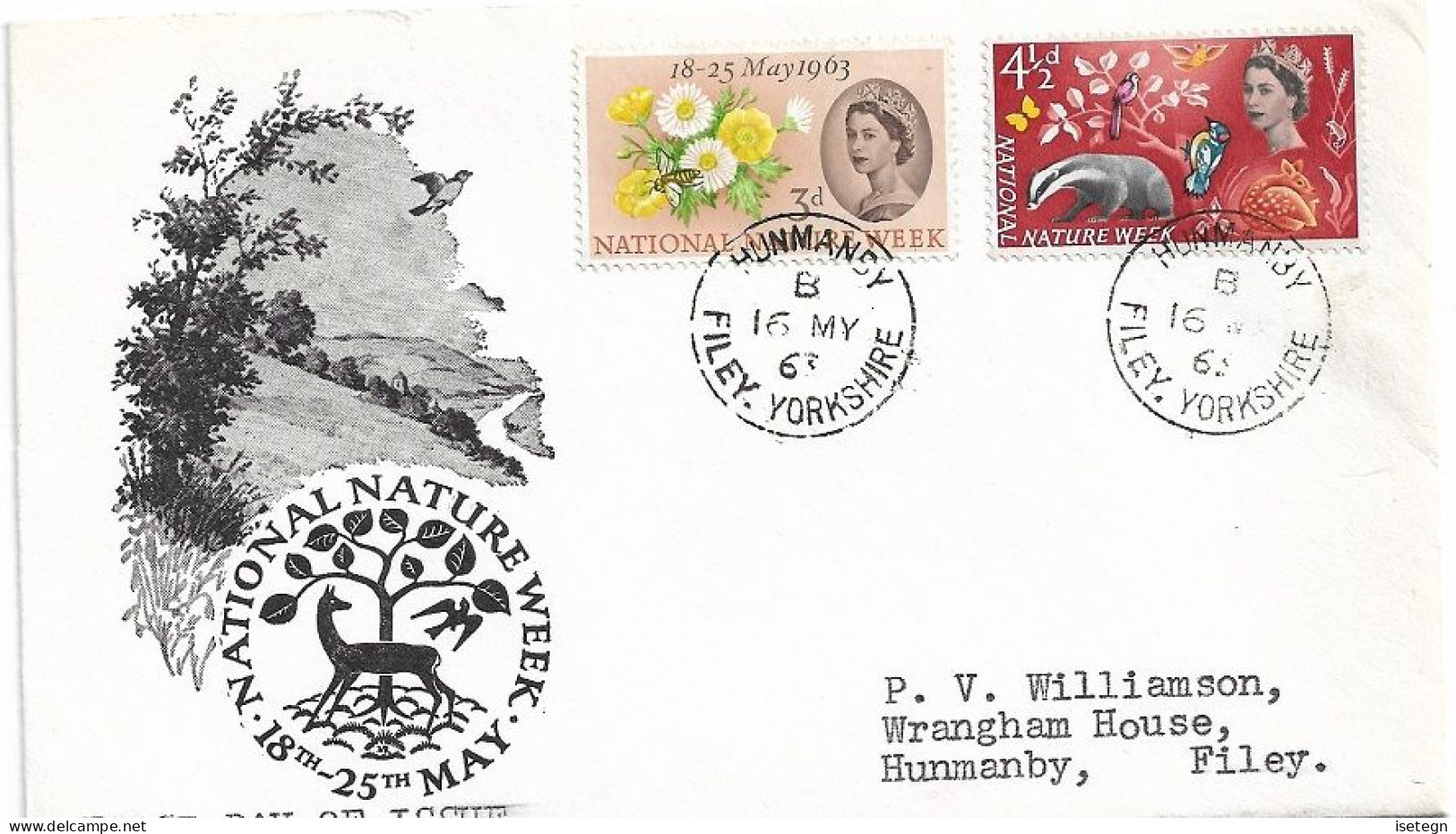 FDC 1963 - 1952-1971 Pre-Decimale Uitgaves