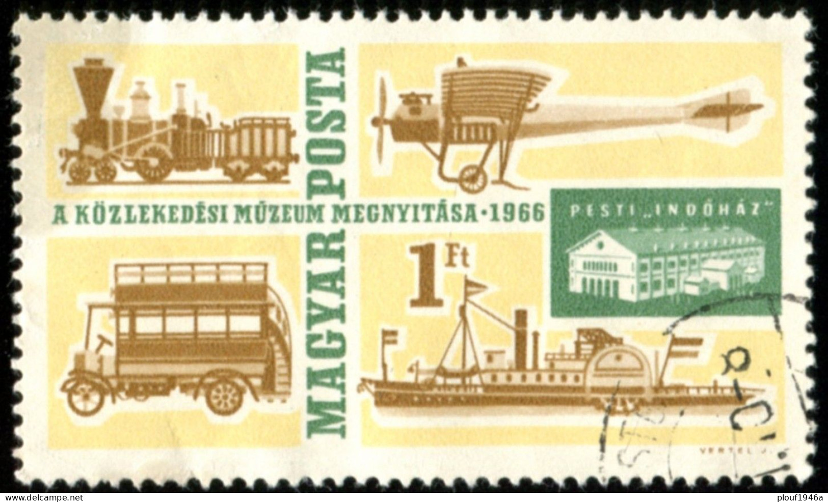 Pays : 226,6 (Hongrie : République (3))  Yvert Et Tellier N° : 1824 (o) - Used Stamps