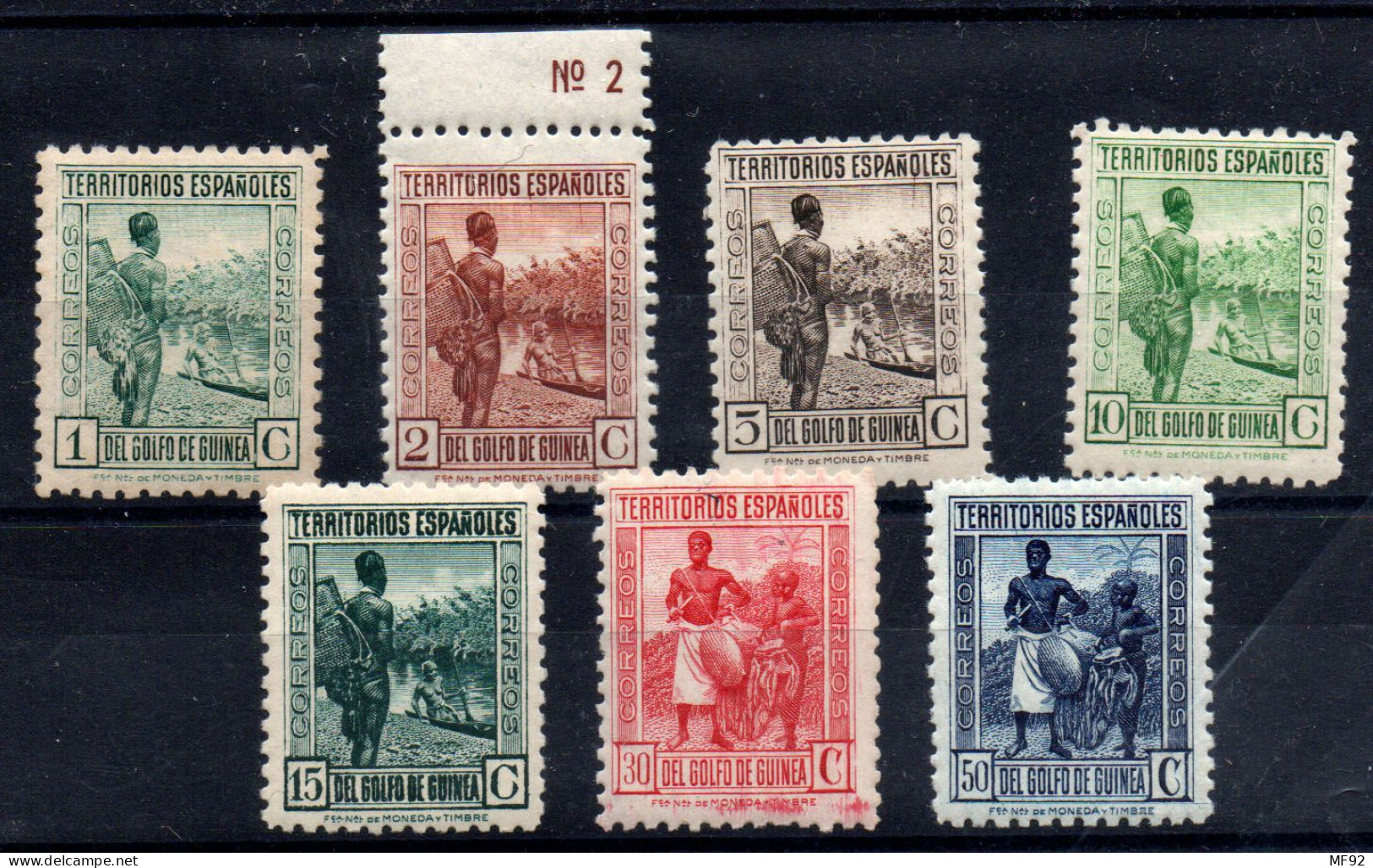 Guinea Española Nº 244/50. Año 1934/41 - Guinée Espagnole