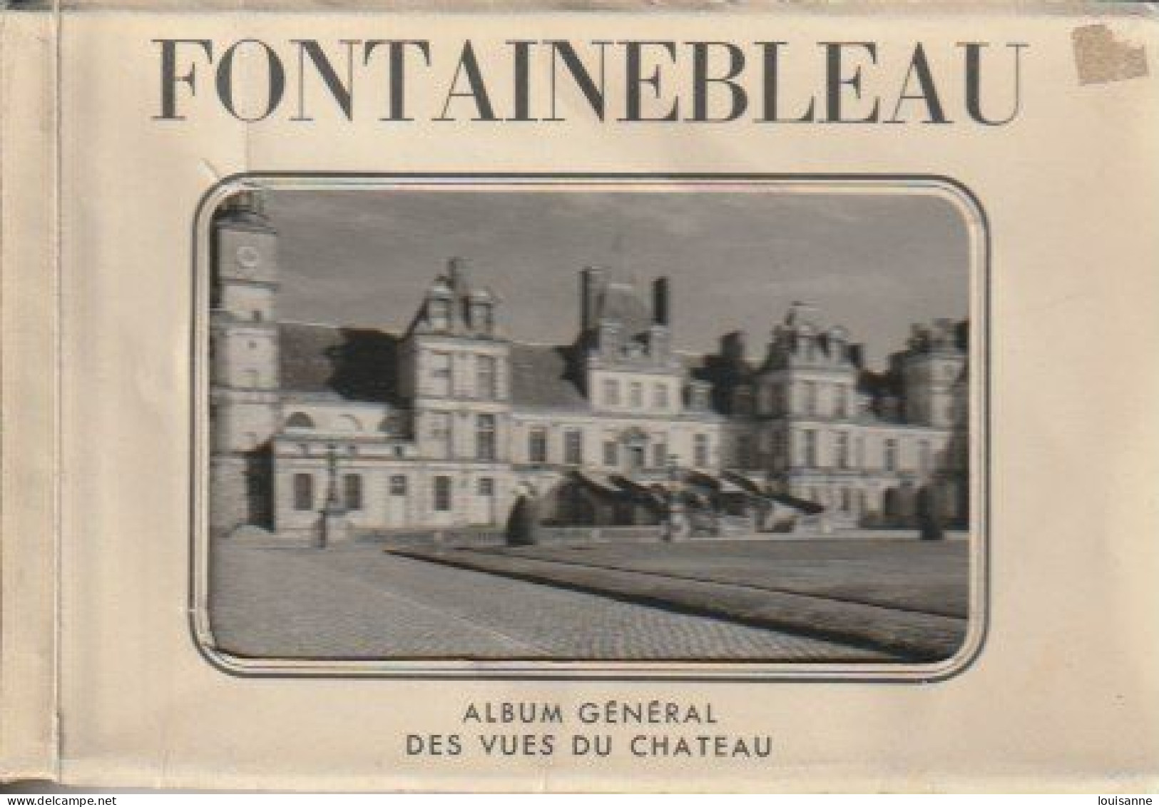 DÉPLIANT  27  C P M  DIVERS   DU  CHÂTEAU  - ( 24 / 5  / 73   ) - Fontainebleau