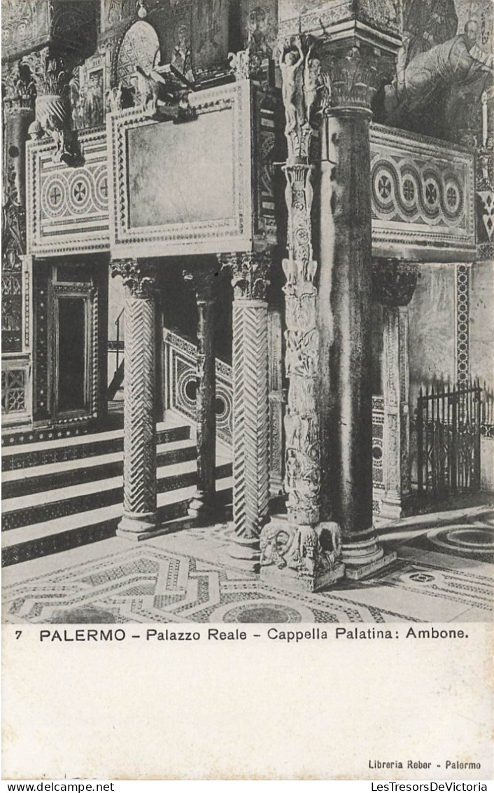 ITALIE - Palermo - Palazzo Reale - Cappella Palatina - Ambone - Carte Postale - Palermo