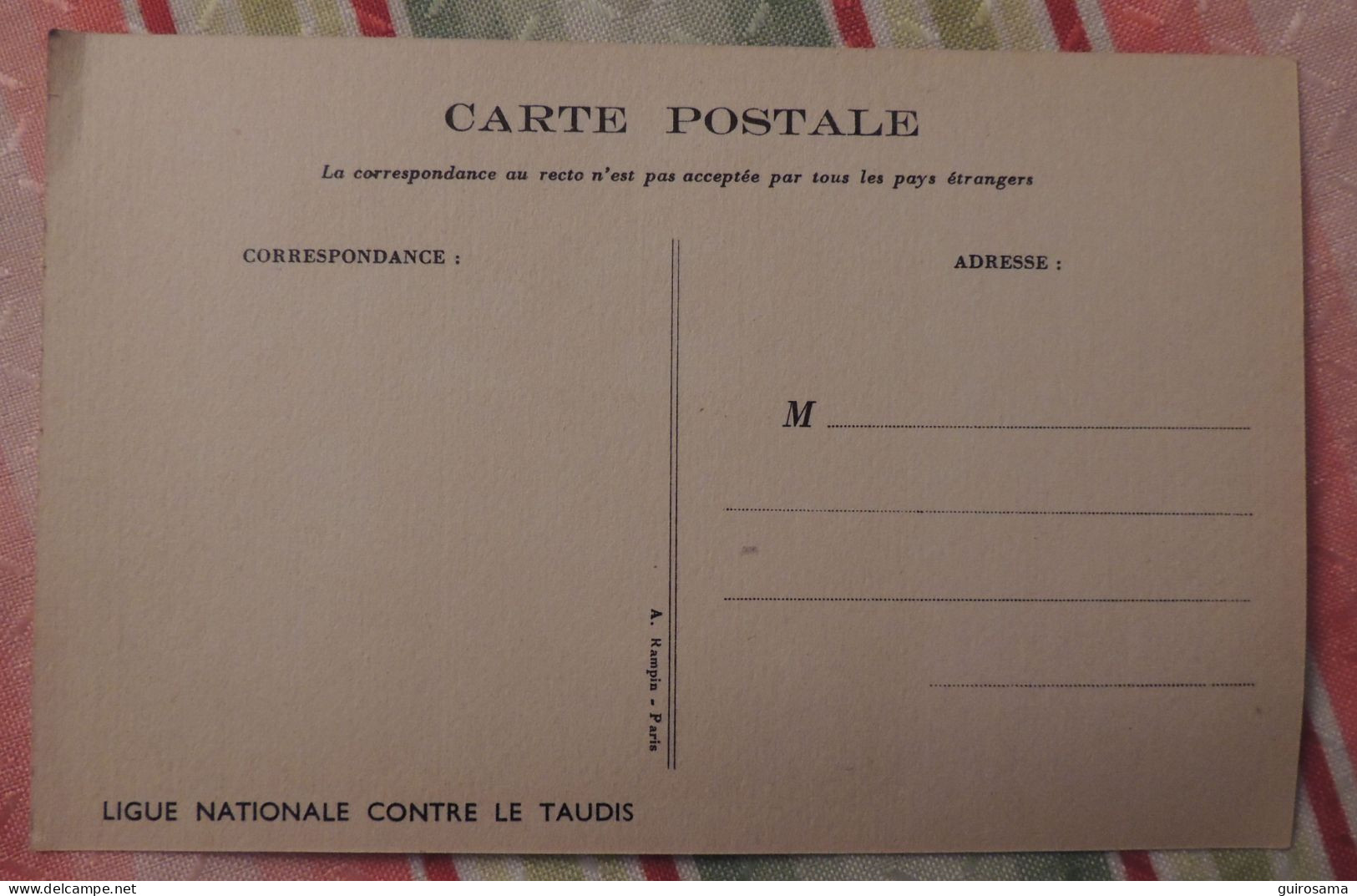 Ligue Nationale Contre Le Taudis - Poulbot : C'est Ceux Du 1er Qui Sont Bouchés (cité-jardins D'Orly) - 1940 - Poulbot, F.