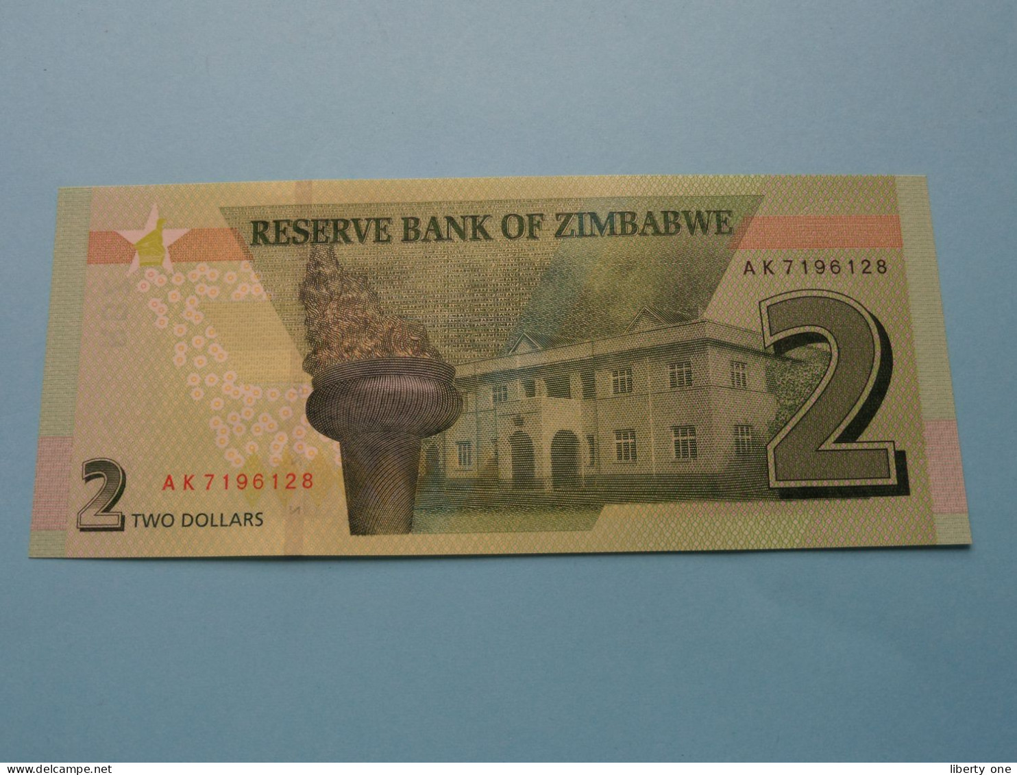 2 - Two Dollars - 2019 ( For Grade, Please See Photo ) UNC > ZIMBABWE ! - Zimbabwe