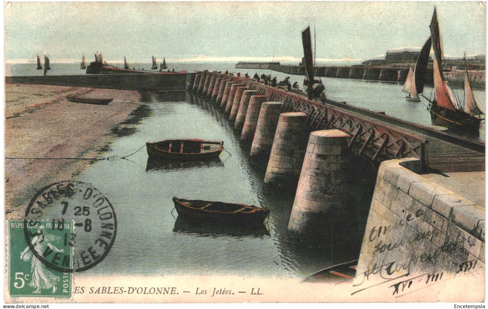 CPA Carte Postale France Les Sables D'Olonne  La Jetée VM80867 - Sables D'Olonne