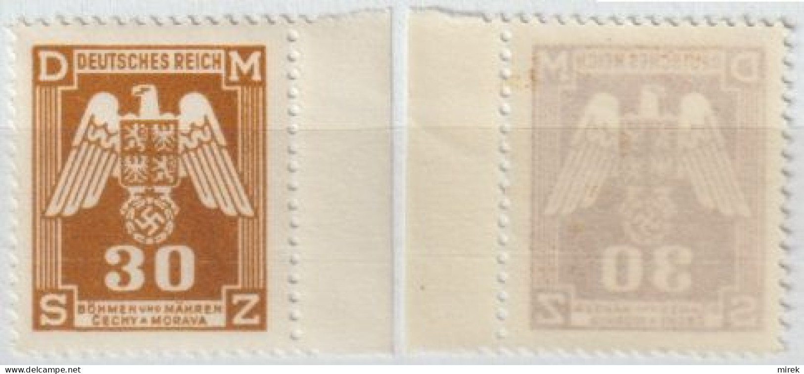 066/ Pof. SL 13, Transparent Paper - Unused Stamps