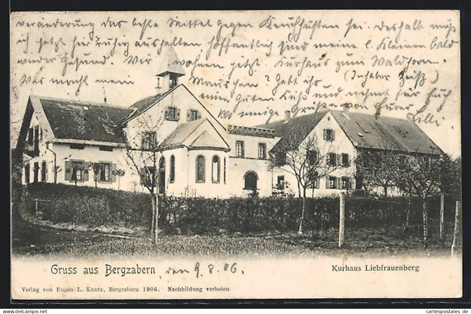 AK Bergzabern, Kurhaus Liebfrauenberg  - Bad Bergzabern