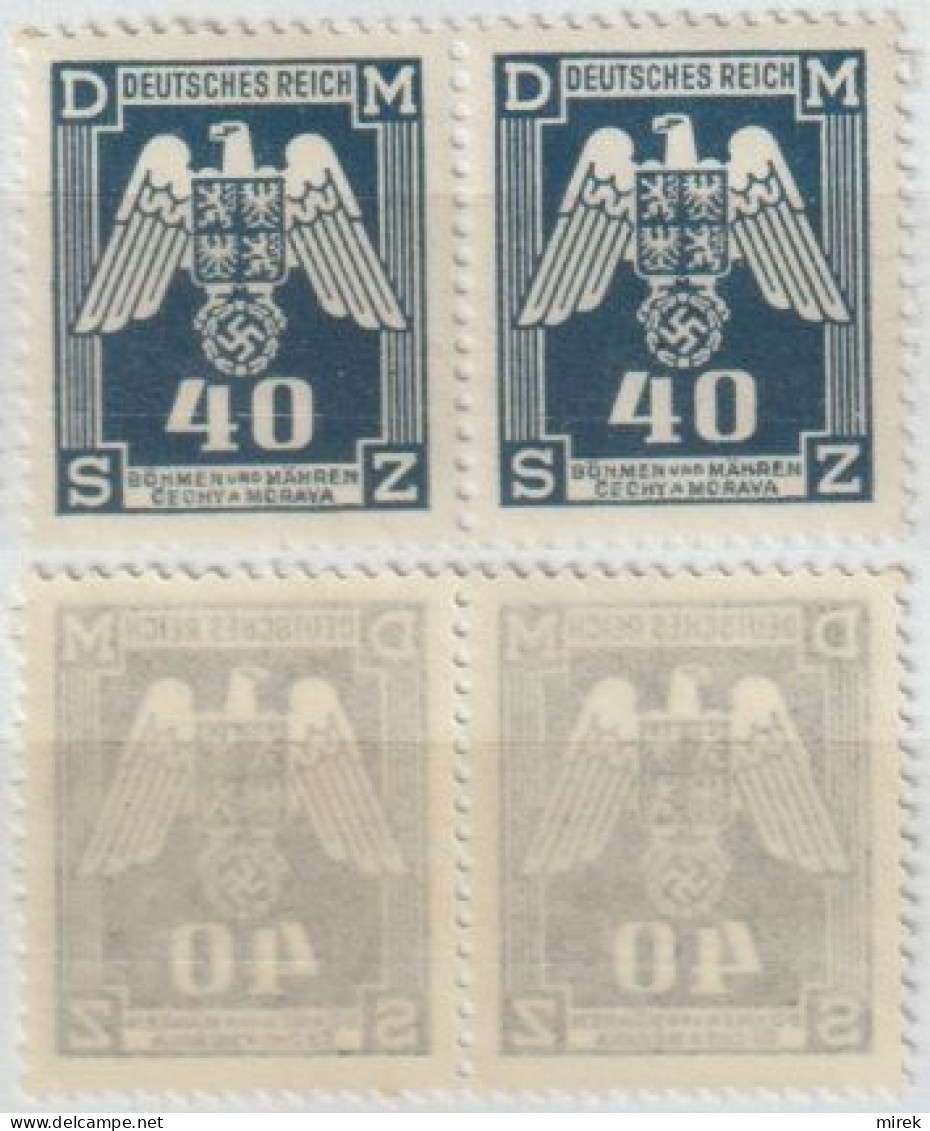 068/ Pof. SL 14, Transparent Paper - Unused Stamps