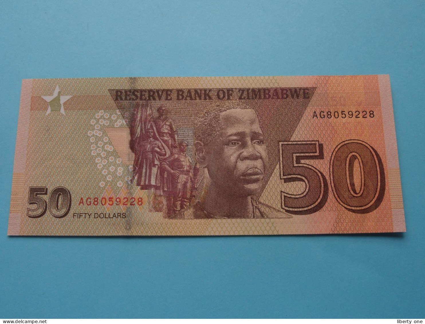 50 - Fifty Dollars - 2020 ( For Grade, Please See Photo ) UNC > ZIMBABWE ! - Simbabwe