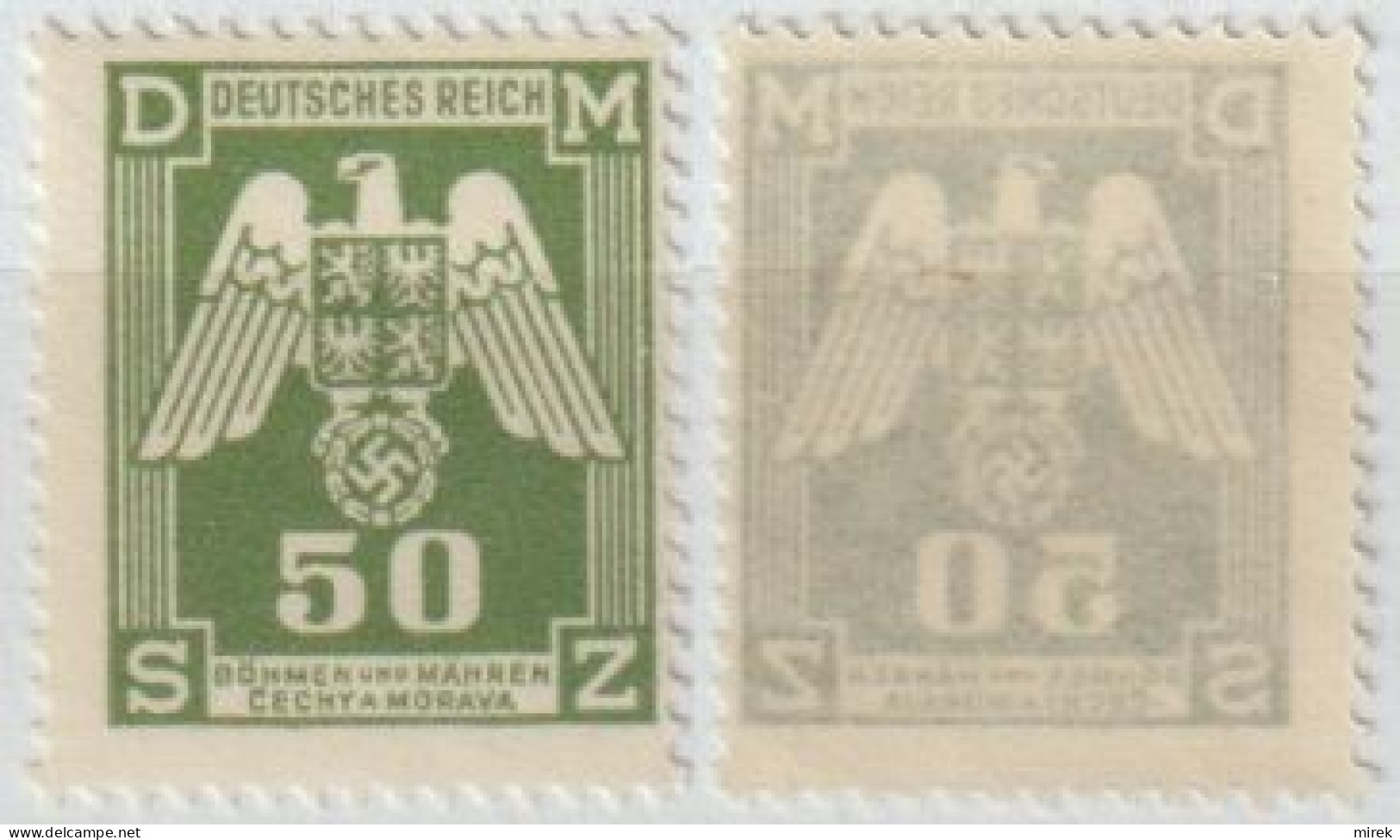 069/ Pof. SL 15, Transparent Paper - Unused Stamps