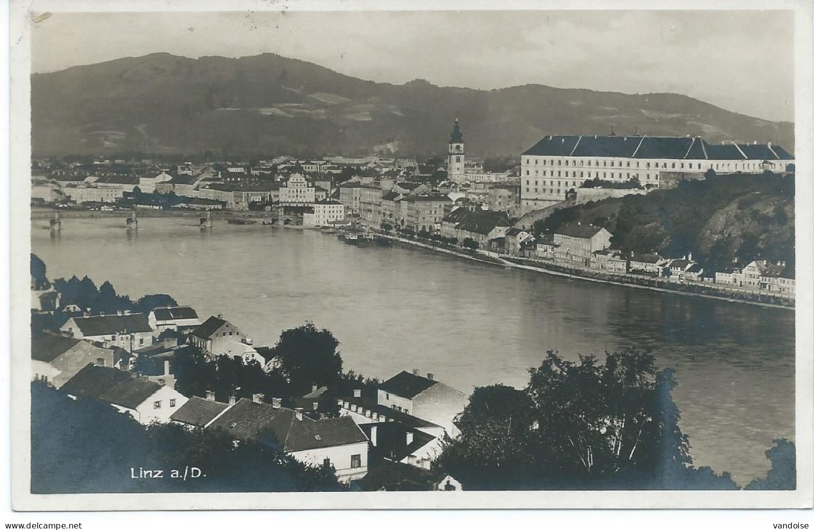 CARTE POSTALE 1923 AVEC OBLITERATION MECANIQUE  LINZER AUSSTELLUNG - Covers & Documents