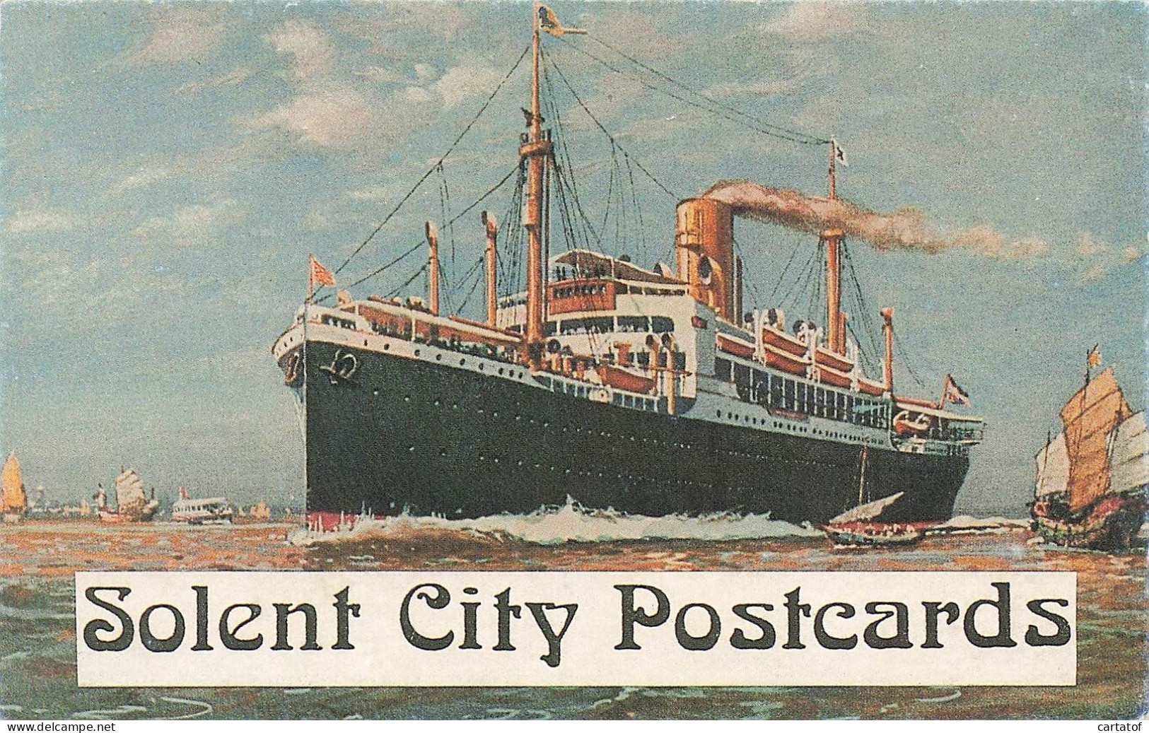 D. WHITFIELD . SOLENT CITY POSTCARDS . - Andere & Zonder Classificatie