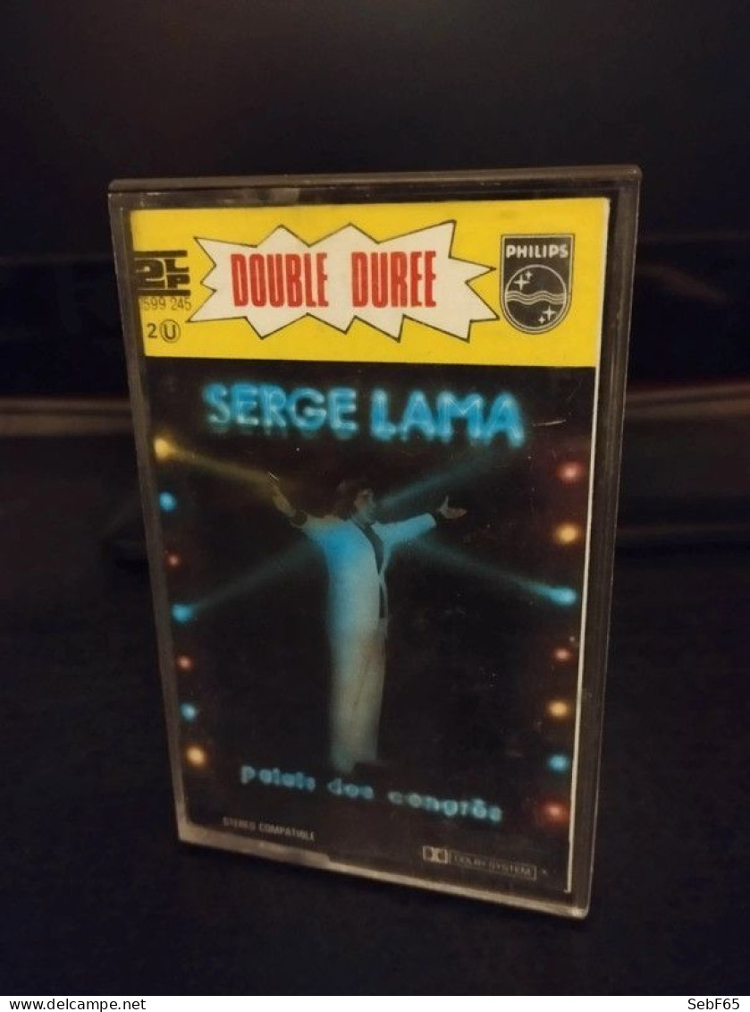 Cassette Audio Serge Lama - Palais Des Congrès - Audio Tapes