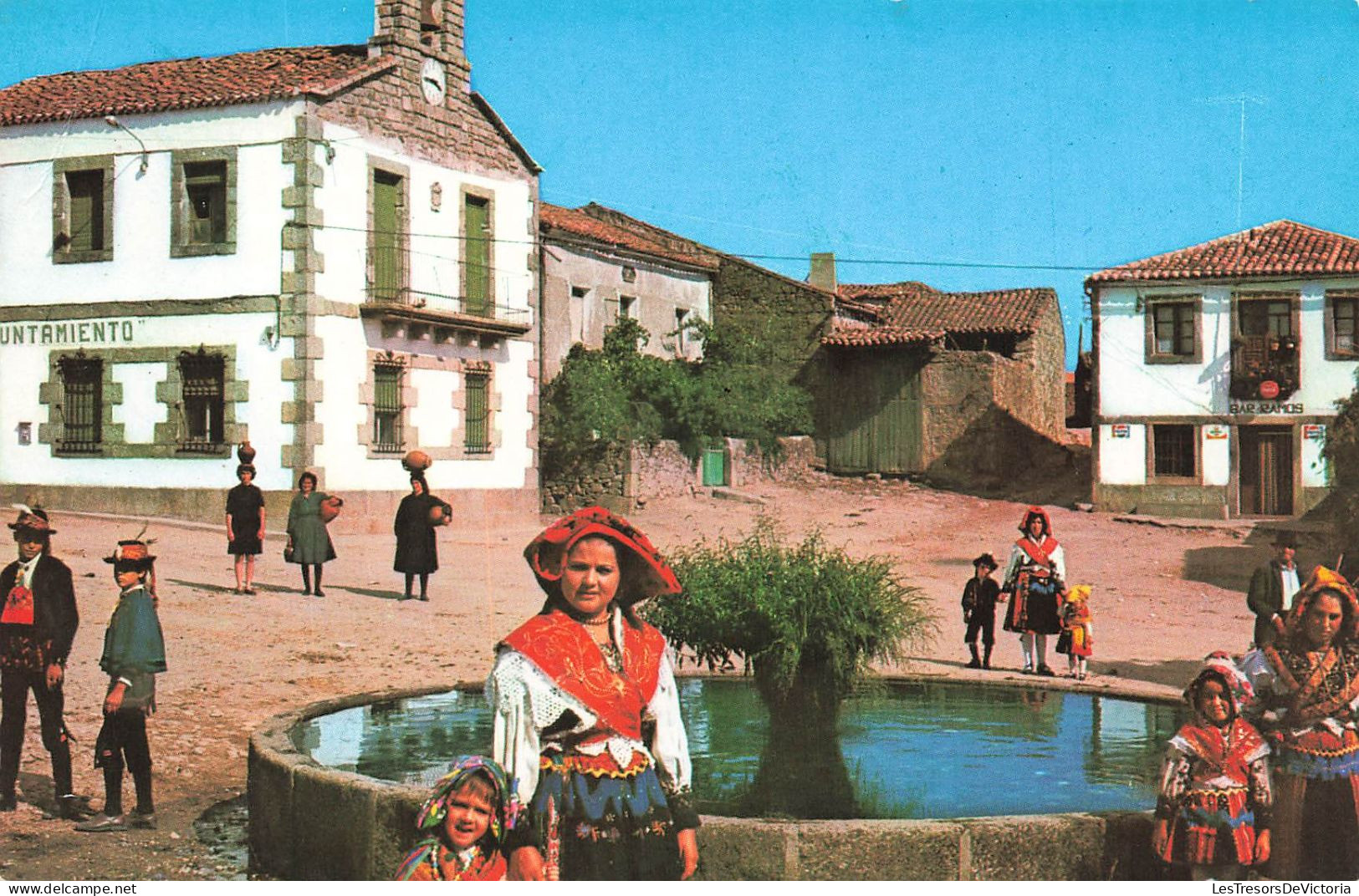 ESPAGNE - Salamanca - Penaparda - Place Et Mairie - Carte Postale - Salamanca