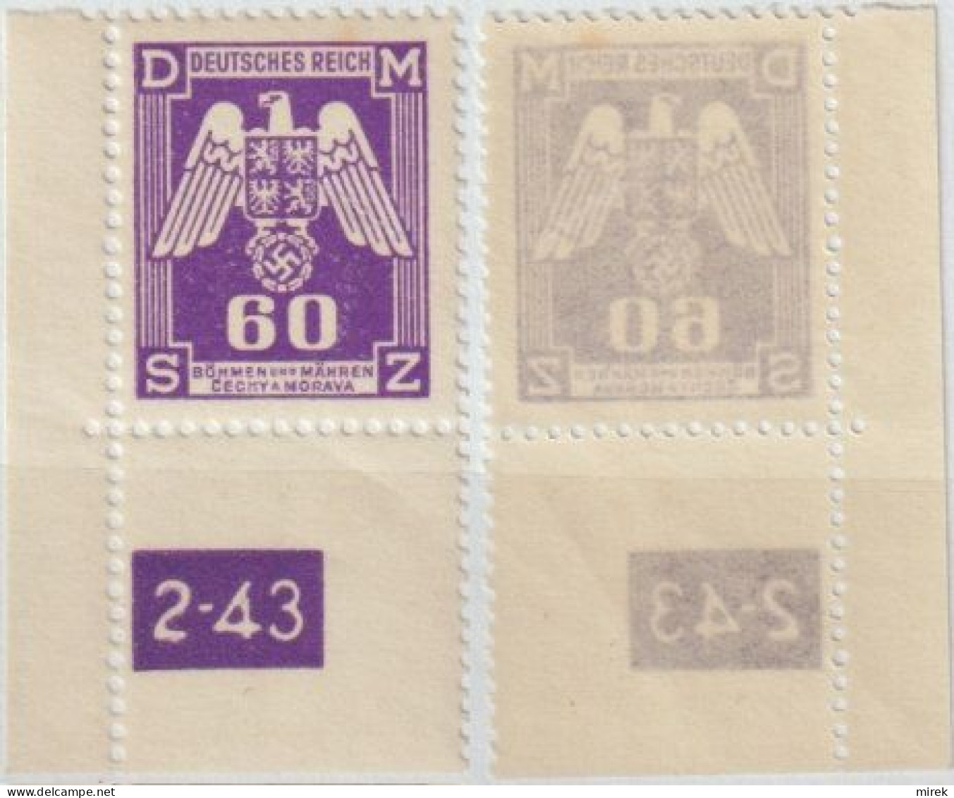071/ Pof. SL 16, Transparent Paper - Unused Stamps