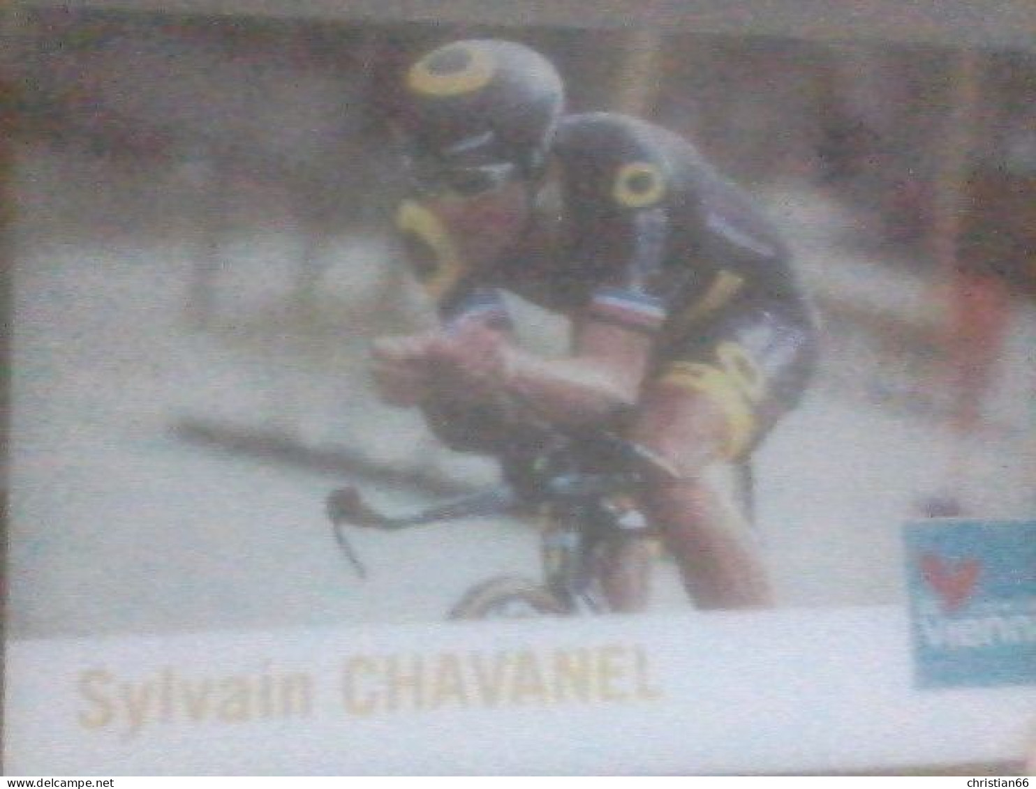 CYCLISME  : CARTE SYLVAIN CHAVANEL - Ciclismo