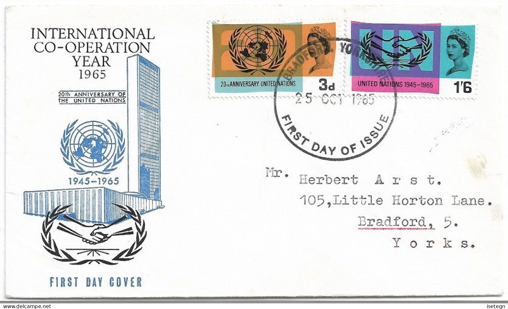 FDC 1965 - 1952-1971 Pre-Decimal Issues