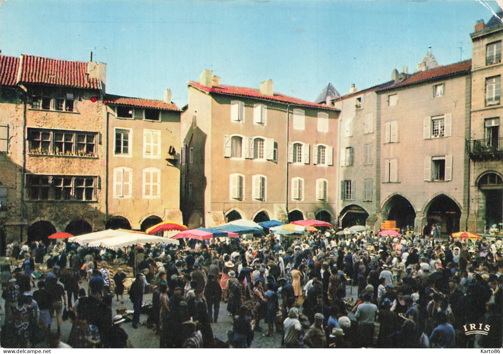 Villefranche De Rouergue * Jour De Marché Place Notre Dame * Foire Marchands - Villefranche De Rouergue