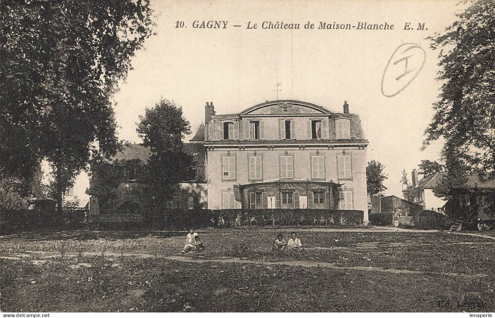 D9928 Gagny Le Chateau De Maison Blanche - Gagny