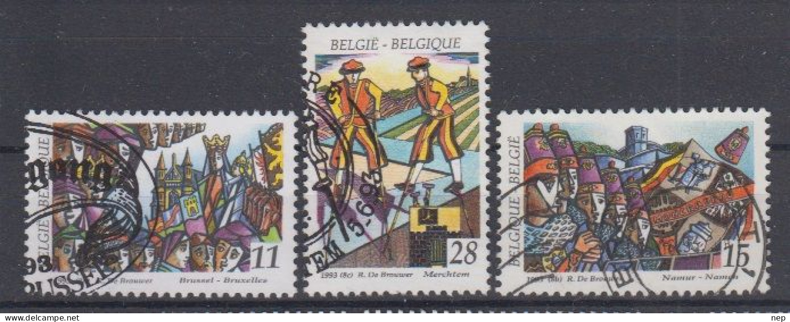 BELGIË - OPB - 1993 - Nr 2509/11 - Gest/Obl/Us - Used Stamps