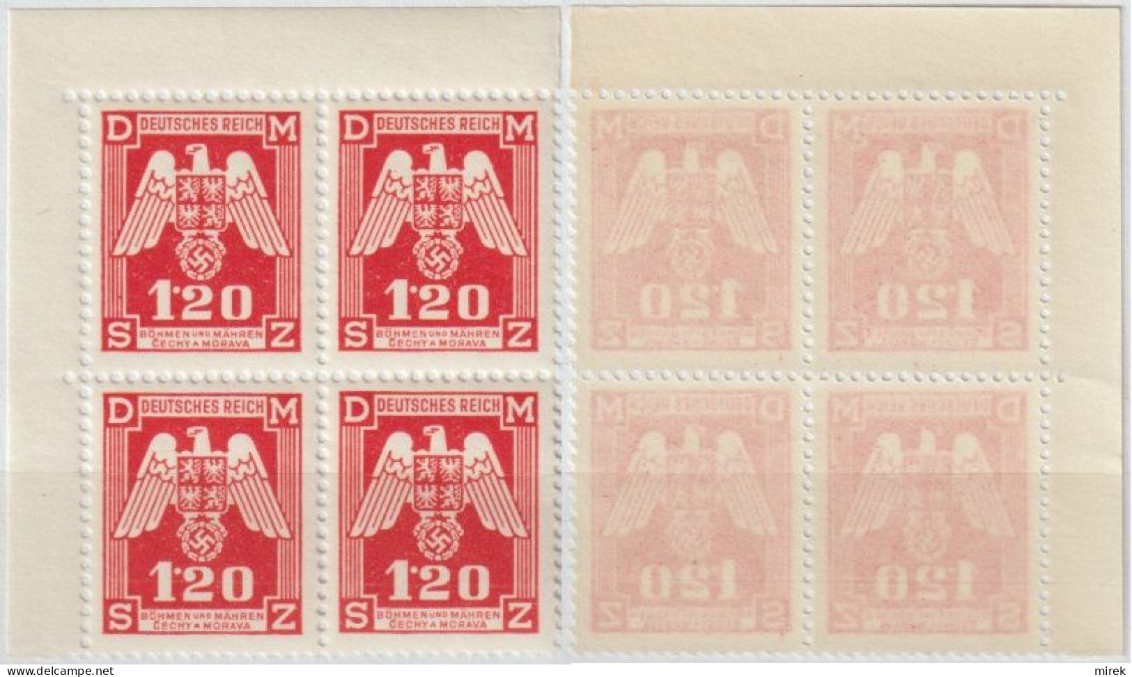 074/ Pof. SL 19, Transparent Paper - Unused Stamps