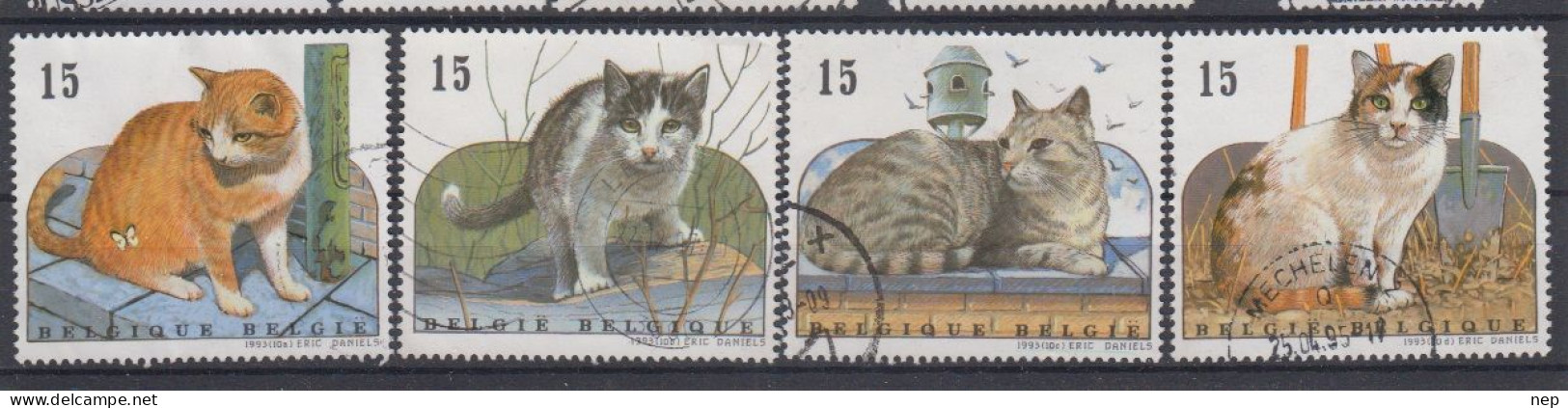 BELGIË - OPB - 1993 - Nr 2521/24 - Gest/Obl/Us - Used Stamps