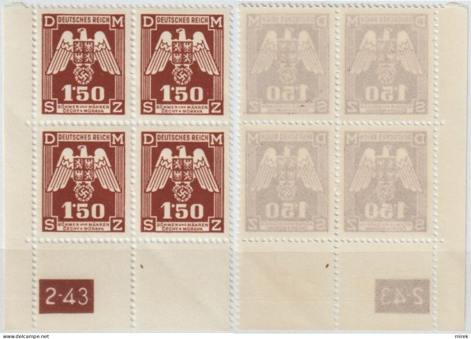 076/ Pof. SL 20, Transparent Paper - Unused Stamps
