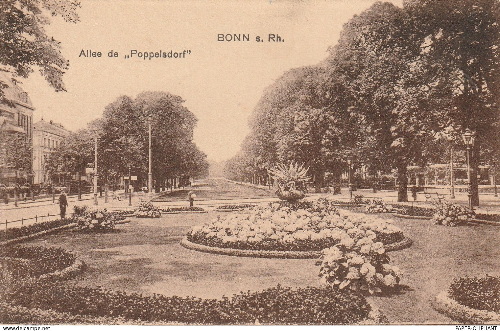 5300 BONN, Poppelsdorfer Allee, 20er Jahre, Franz. Besatzungszeit - Bonn