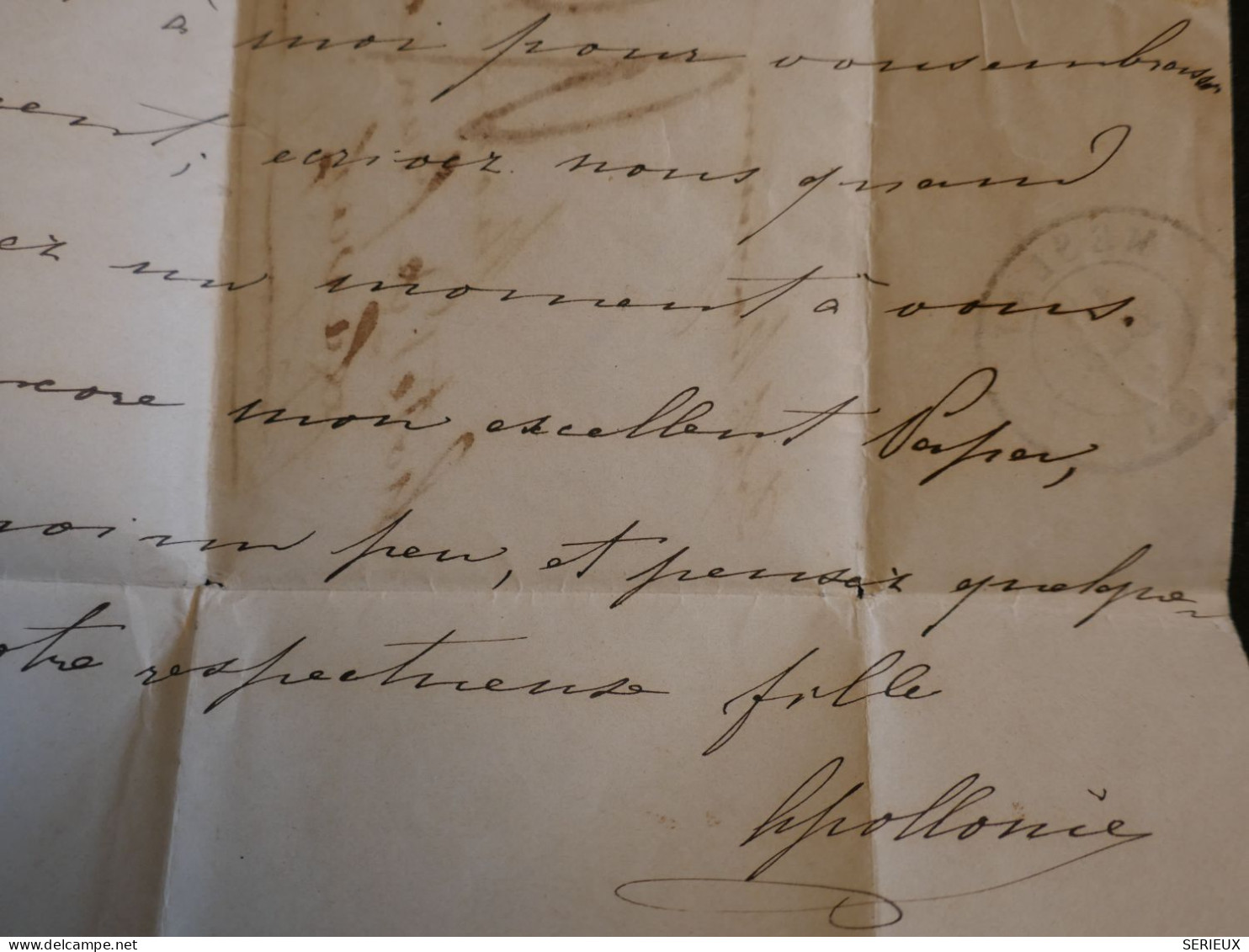 DO18   ALLEMAGNE LETTRE   1841  BERLIN  A LAVAL  AU CHATEAU .FRANCE  +AFF. INTERESSANT++ - Vorphilatelie