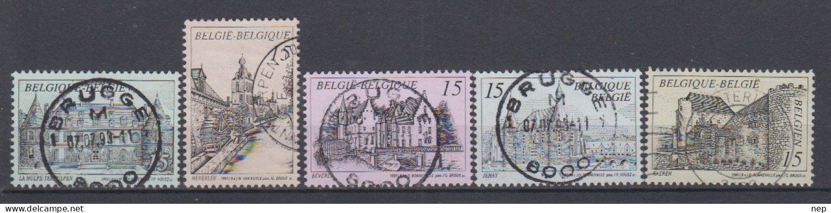 BELGIË - OPB - 1993 - Nr 2512/16 - Gest/Obl/Us - Oblitérés