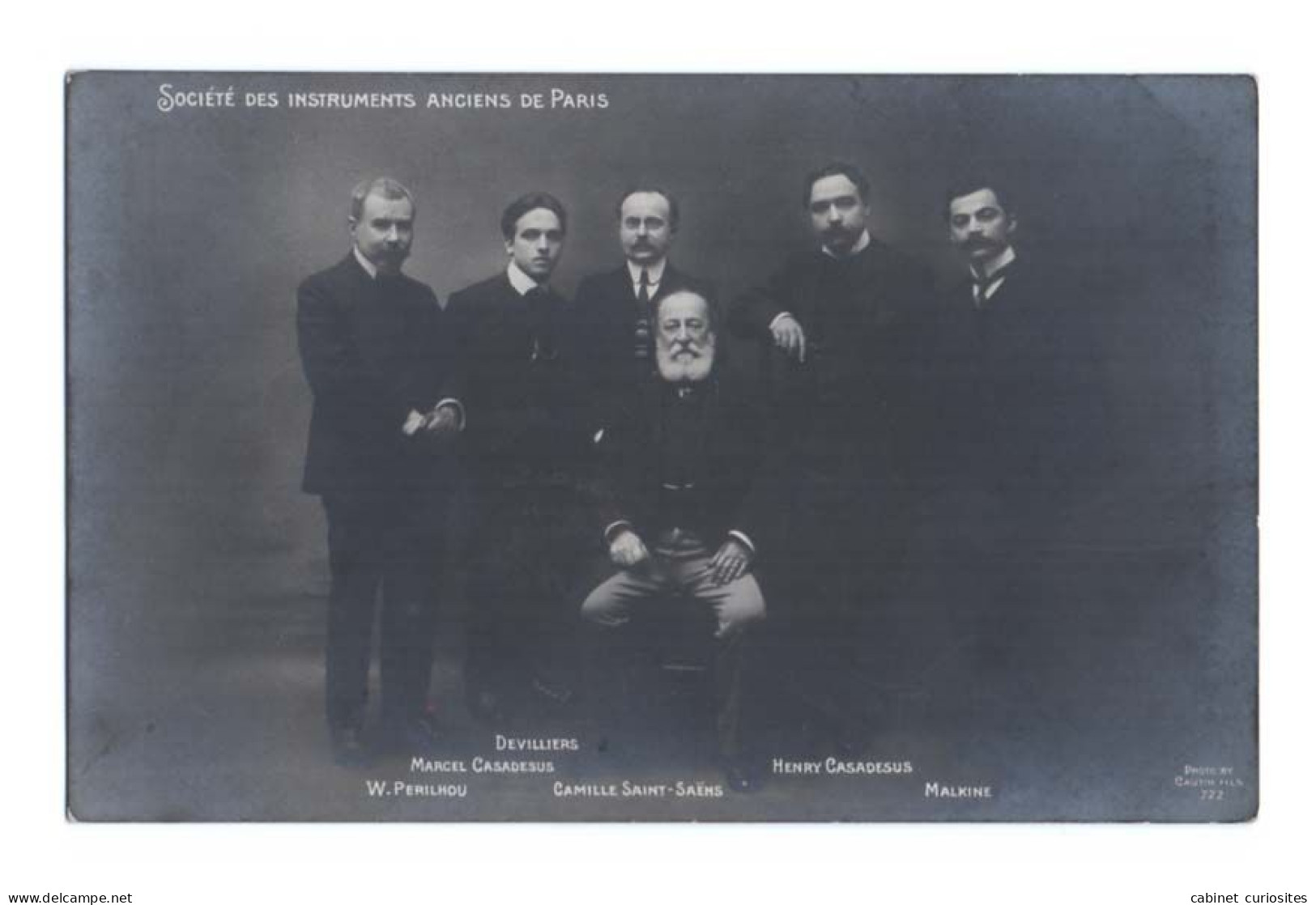 COMPOSITEURS - Société Des Instruments Anciens De PARIS - Camille Saint Saëns , Malkine , M. & H. Casadesus - Animée - Zangers En Musicus