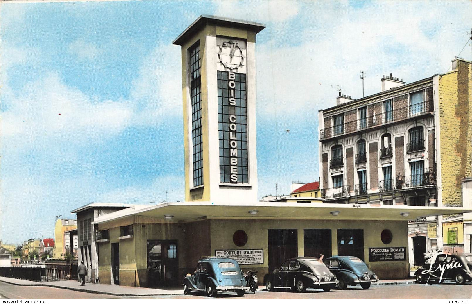 D9936 Bois Colombes La Gare Avenue De La Station - Other & Unclassified