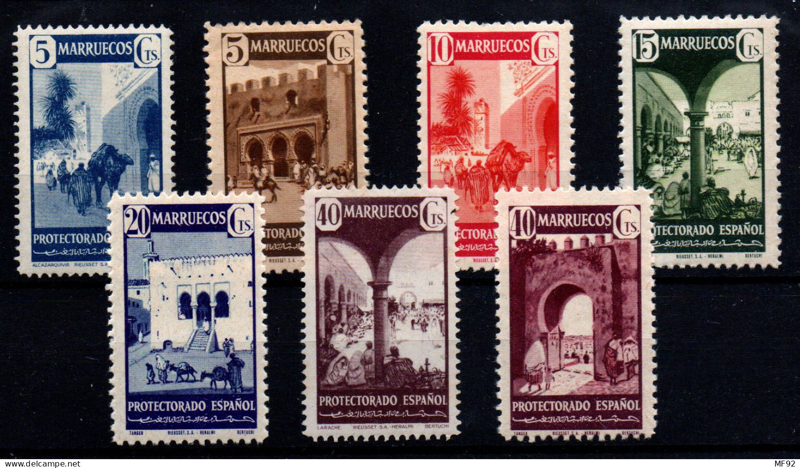 Marruecos Español Nº 234/40. Año 1941 - Spanish Morocco